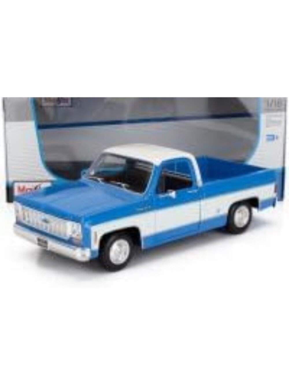 1974 Chevy C10 Cheyenne Super Die Cast Metal Model - 1/18 Scale Collector's Item